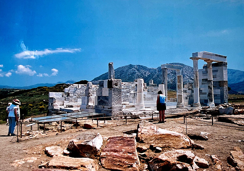 The Temple of Demeter was rediscovered in 1949 by the Greek archaeologist Kontoleon.