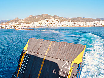 Travel with Blue Star Ferries from Naxos to Piraeus.