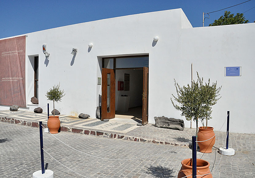 Volcanological Museum in Nikia on Nisyros.