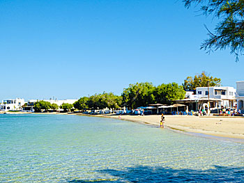 Aliki beach on Paros.