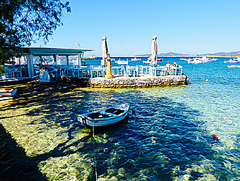 The village Aliki on Paros.