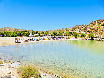 Monastiri beach on Paros.