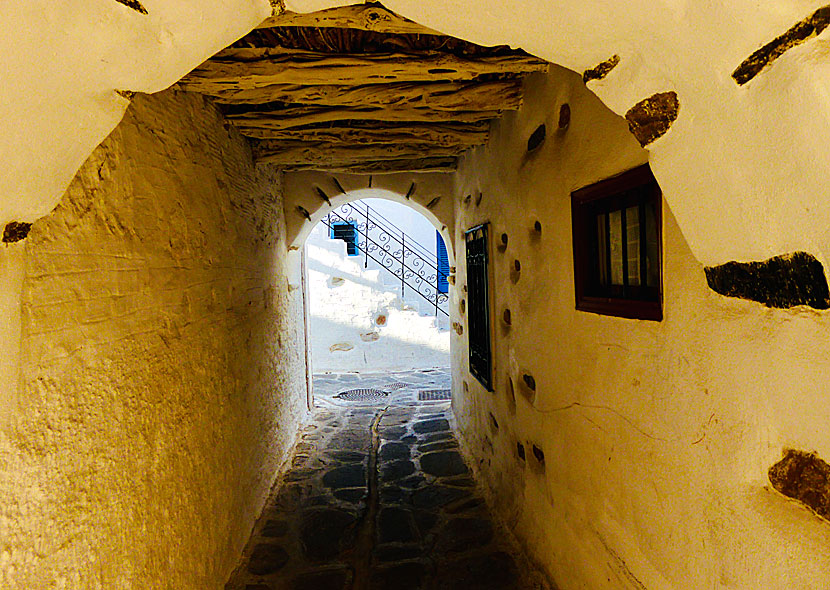 Don't miss the old town when you visit Panagia Ekatontapiliani church in Parikia on Paros.