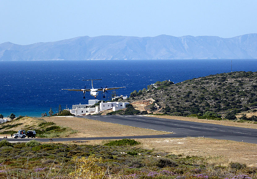 The airport in Paros.