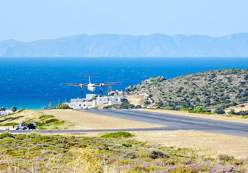 The airport in Paros.