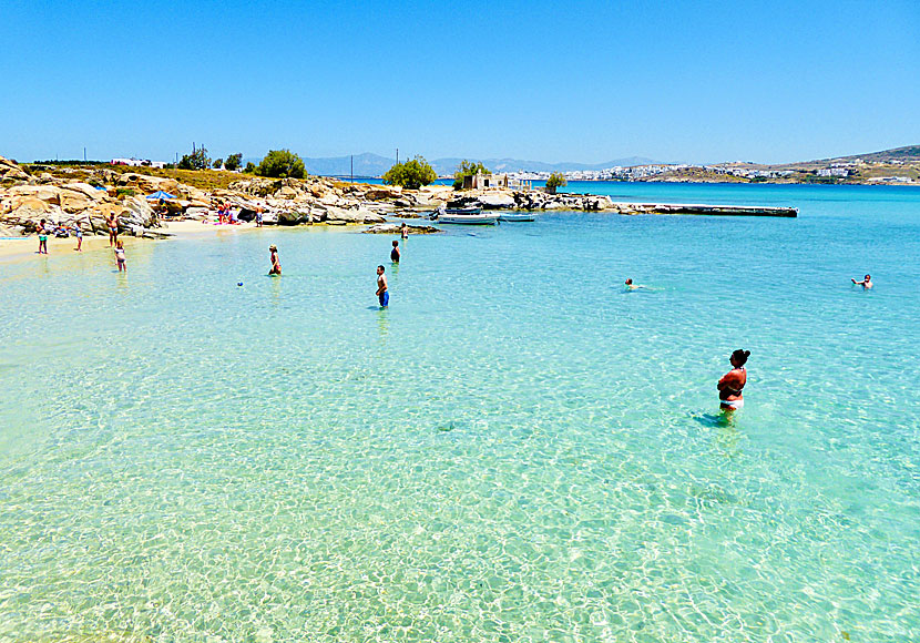 Don't miss Kolymbithres beach when you travel to Naoussa on Paros.