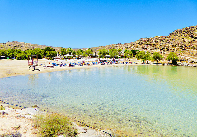 Monastiri beach in Paros.