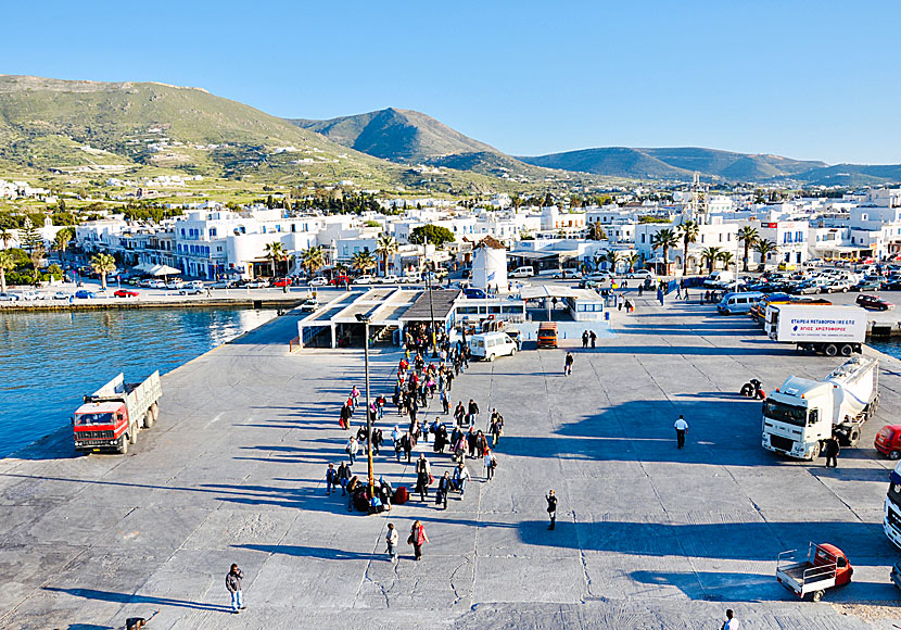 paros greece airport