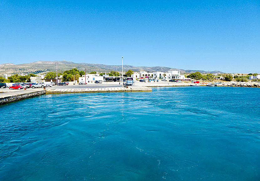 Port of Pounda. Paros.