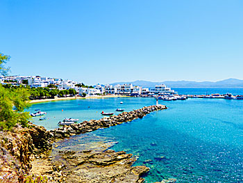 The village Piso Livadi & Logaras on Paros.