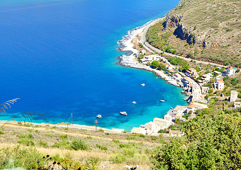 Limeni was once the port of Areopoli.