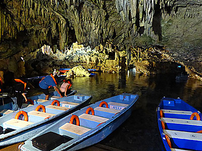 Diros caves near Aeropoli in southwestern Peloponnese in Greece.