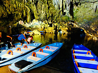 Diros caves near Aeropoli in southwestern Peloponnese in Greece.