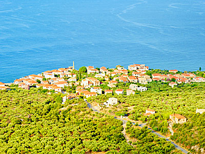 Kardamyli in southwestern Peloponnese in Greece.