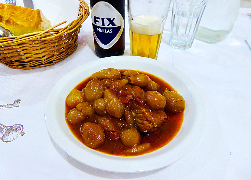 Kiki's Taverna in Kardamili is a family restaurant serving traditional homemade Greek food of very high quality.