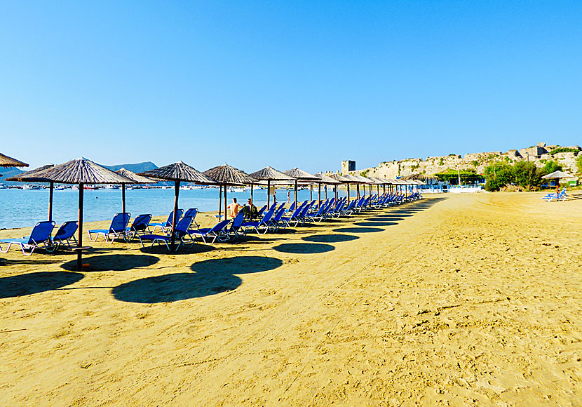 Do not miss Methoni near Lampes beach on the southwest Peloponnese in Greece.