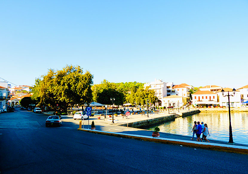 Three Admirals Square in Pylos.
