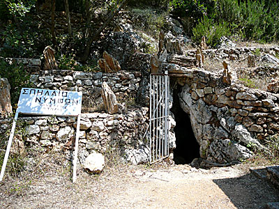 Cave of the Nymphs in Ithaca.