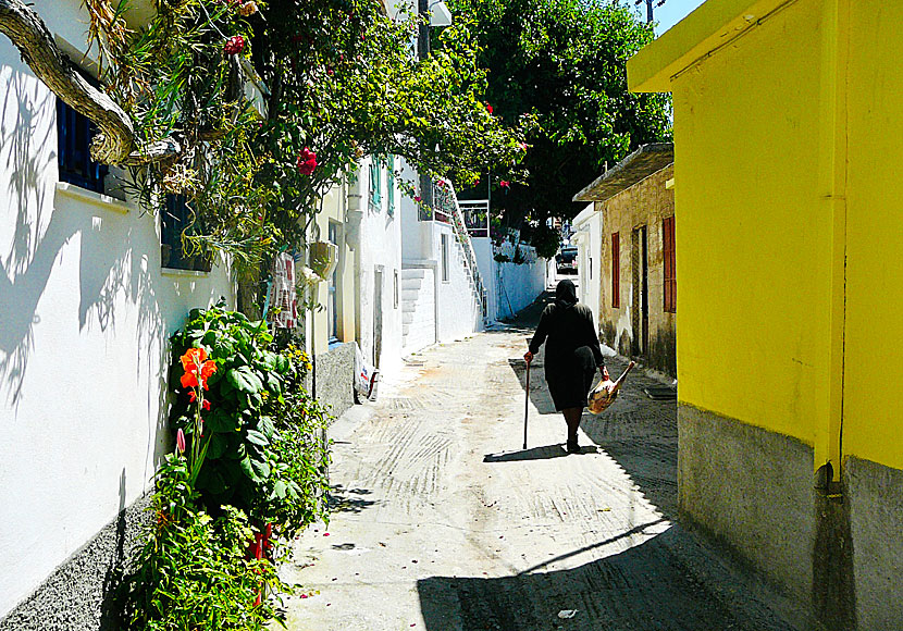 Drakei on Samos is at the end of the road and in the village time has stood still.