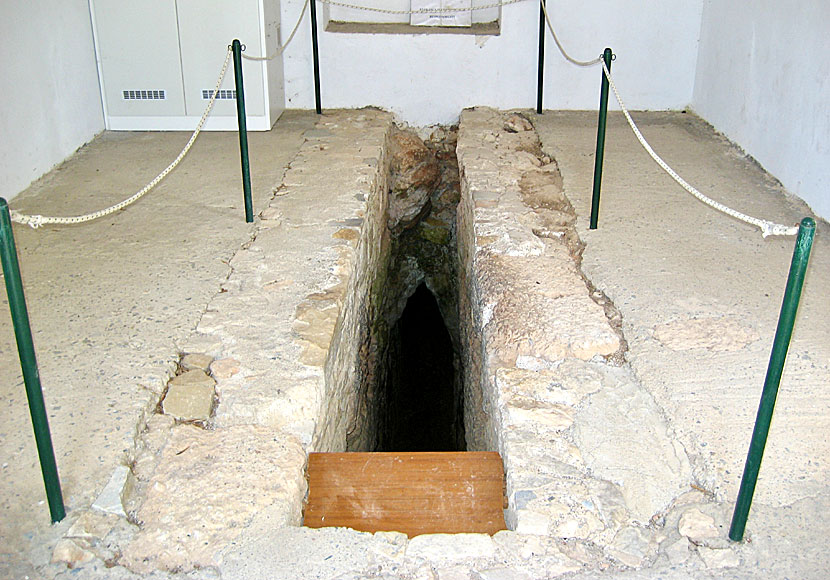 Eupalinos water tunnel on Samos.