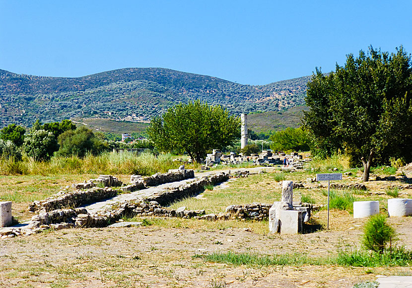 Temple of Hera near Ireon and Pythagorion on Samos.