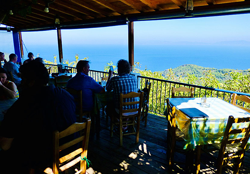 Lukas Taverna in Manolates on Samos.