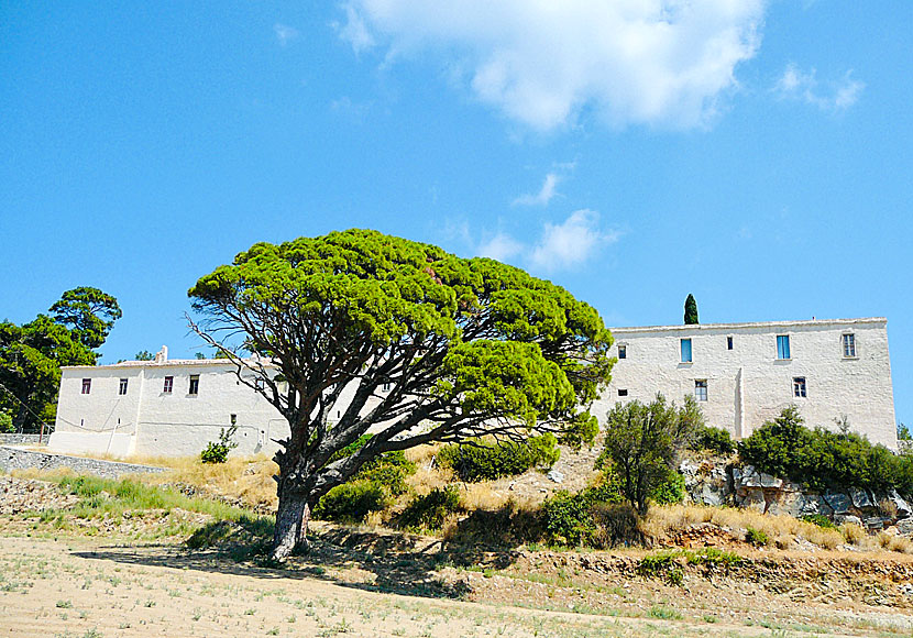 The monastery of Zoodohou Pigis east of Samos town.