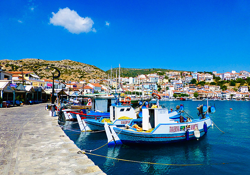 Restaurant Maritza in Pythagorion on Samos.