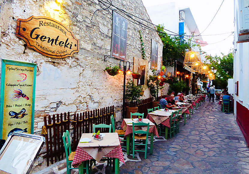 Restaurant Genteki in Pythagorion.