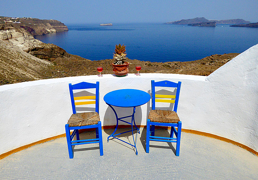 Wine from Akrotiri. Santorini.