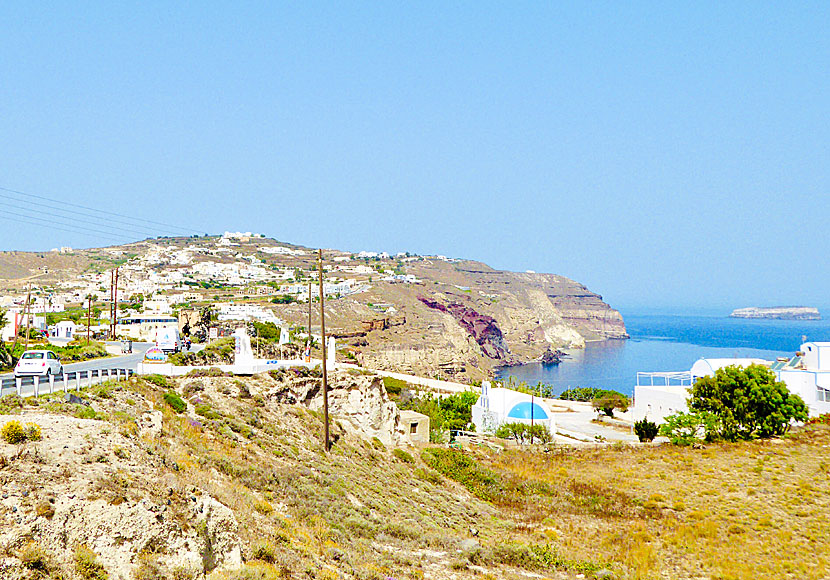 Akrotiri village. Santorini.