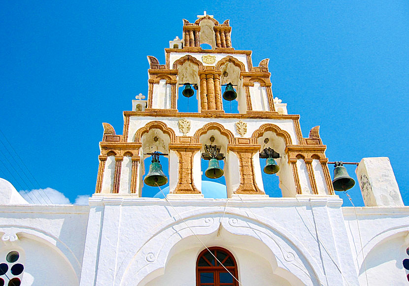 The mighty Church of Christ in Kastelli in Emporio.