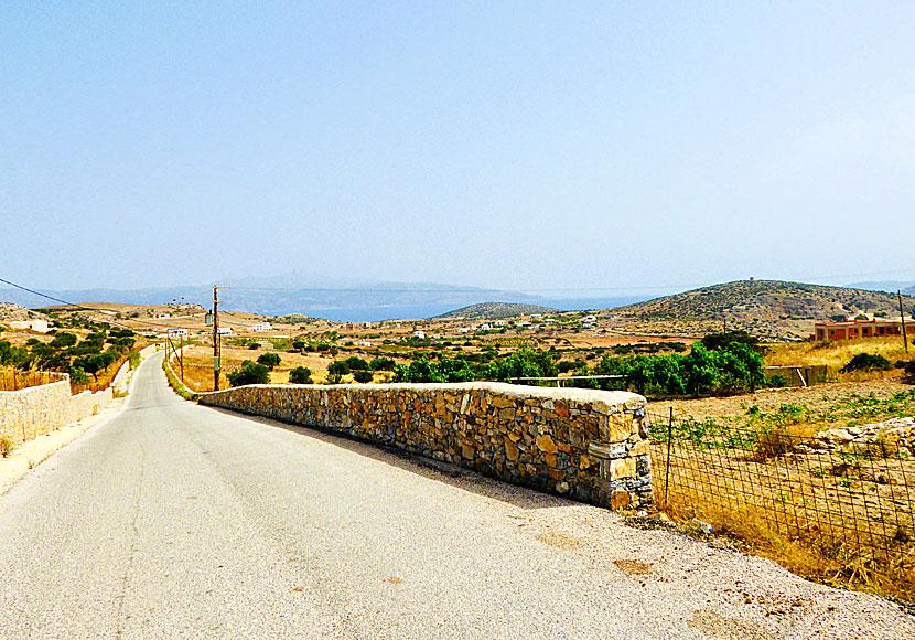 Hike between the villages of Chora and Messaria on Schinoussa.