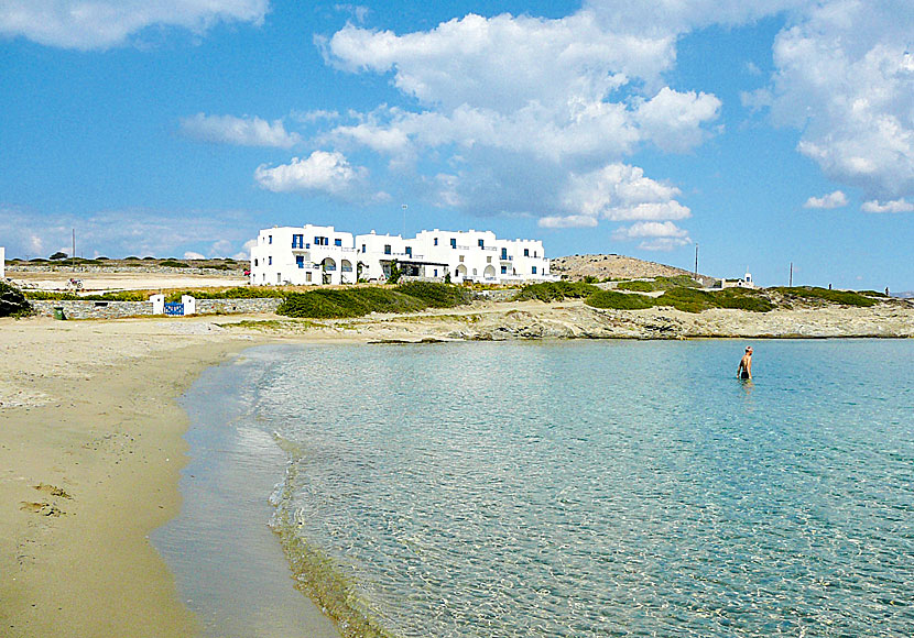 Lioliou beach in Schinoussa.