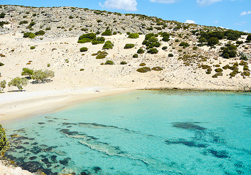 Psili Amos is, in my opinion, Schinoussa's best sandy beach.