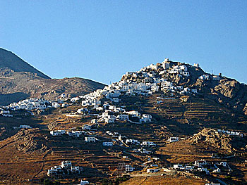 The village Chora on Serifos.