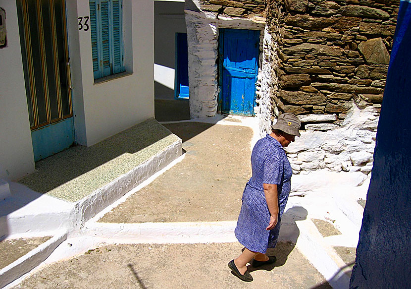 The genuine village of Galani on Serifos in the Cyclades.