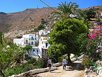 The village Kentarchos on Serifos.