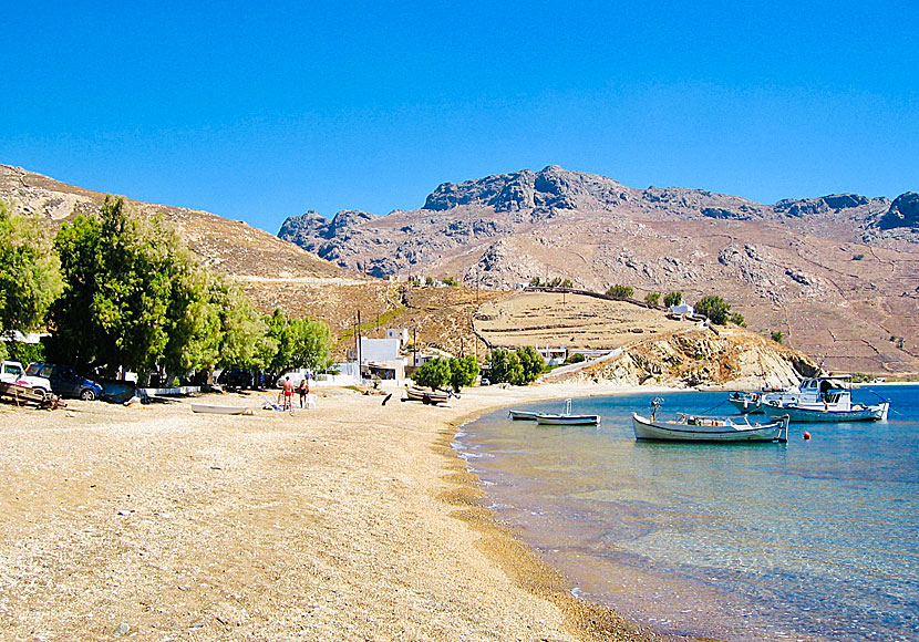 The best beaches on Serifos. Koutalas beach.