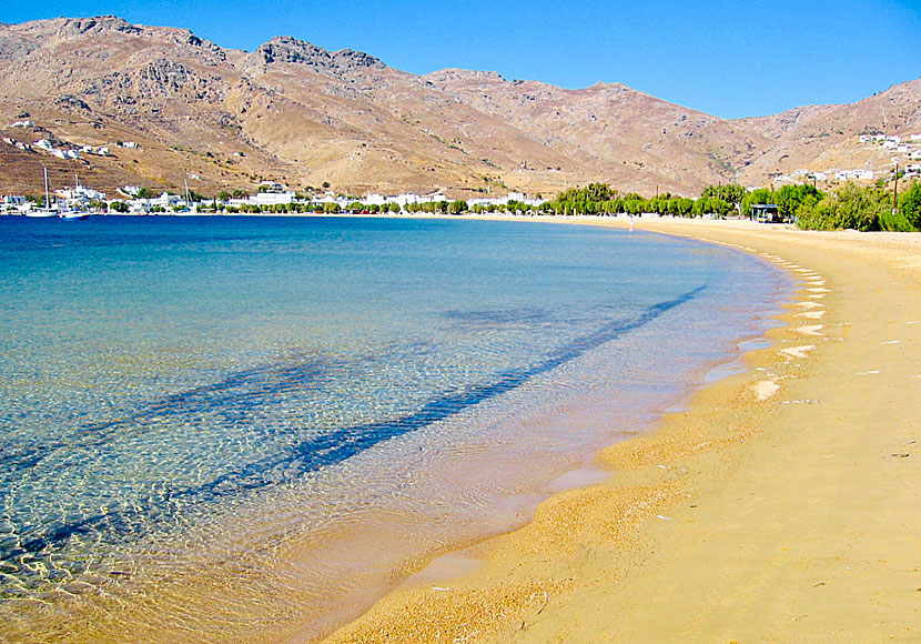 Livadi beach on Serifos.