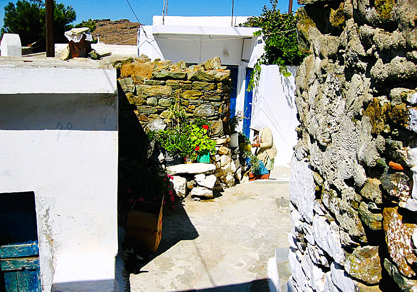 The genuine village of Panagia on Serifos in the Cyclades.