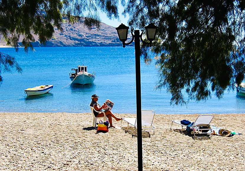 Koutalas beach taverna on Serifos.