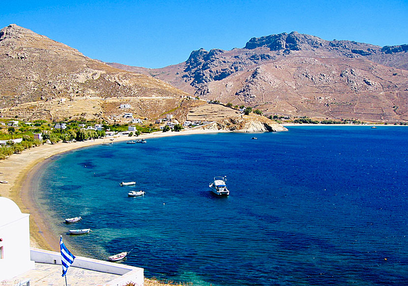 Koutalas beach on the island of Serifos in the Cyclades.