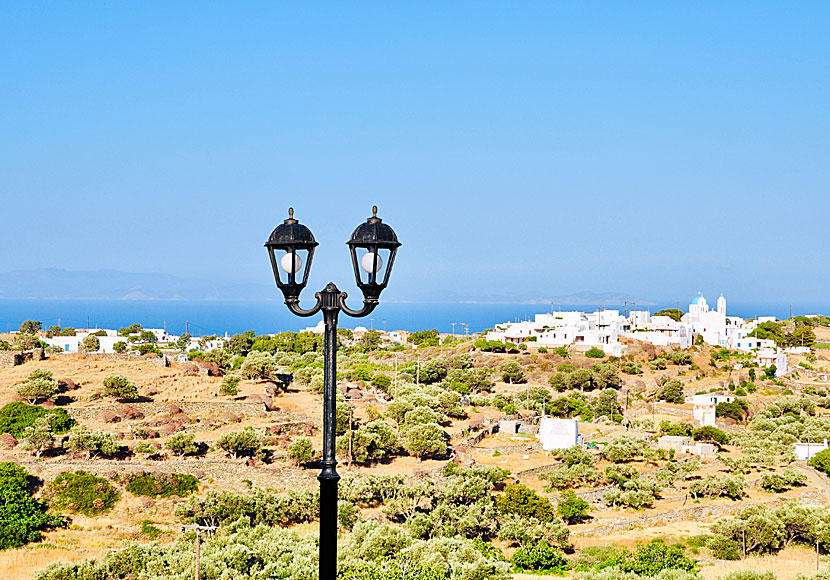 The village of Kato Petali on Sifnos.