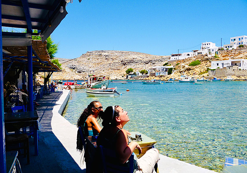 Cheronissos Fish Tavern in Heronissos is one of Sifnos best fish restaurants.