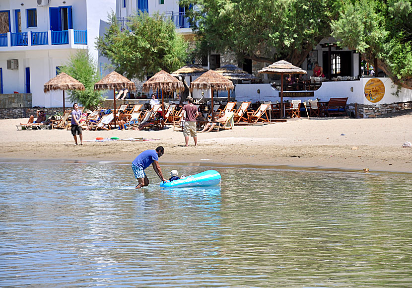 Child-friendly Kamares on Sifnos.