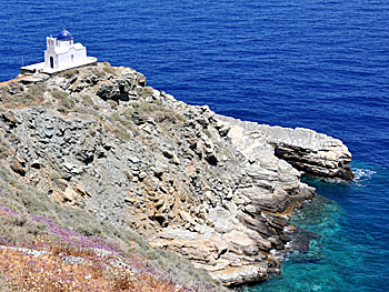 Efta Martyrs beach on Sifnos.