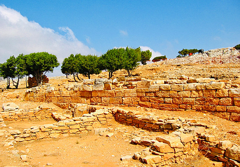 Excavations at Agios Andreas in Sifnos.