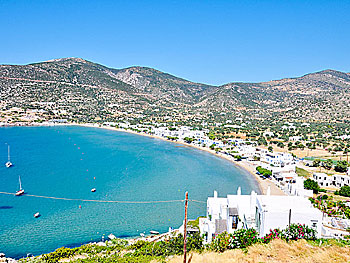 The village Platys Gialos on Sifnos.