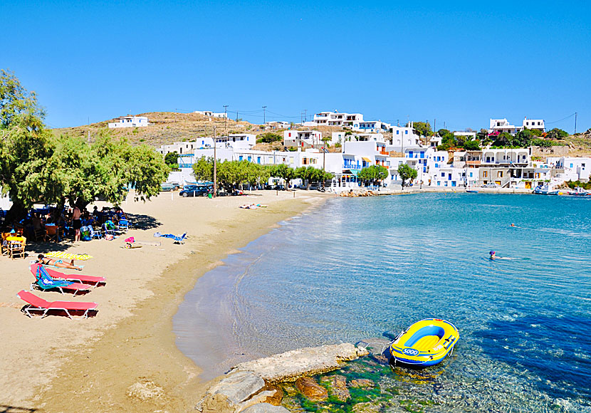 The best beaches on Sifnos. Faros beach.